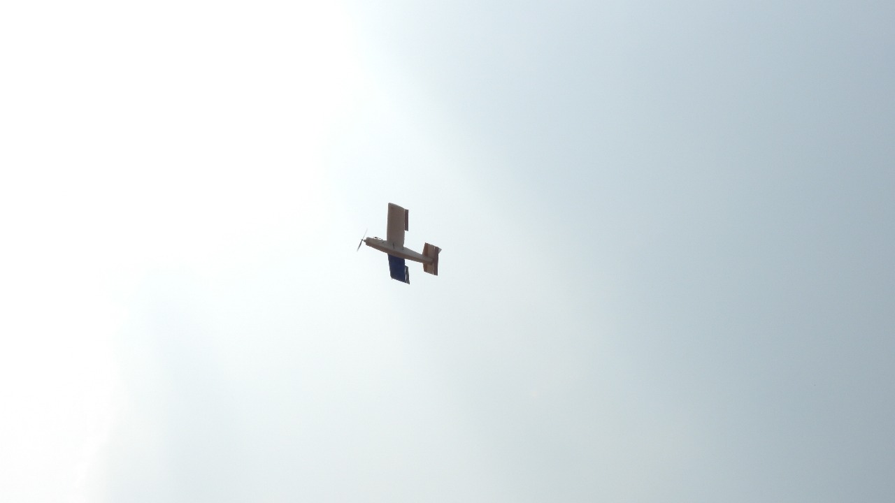 Aerial view of Drone